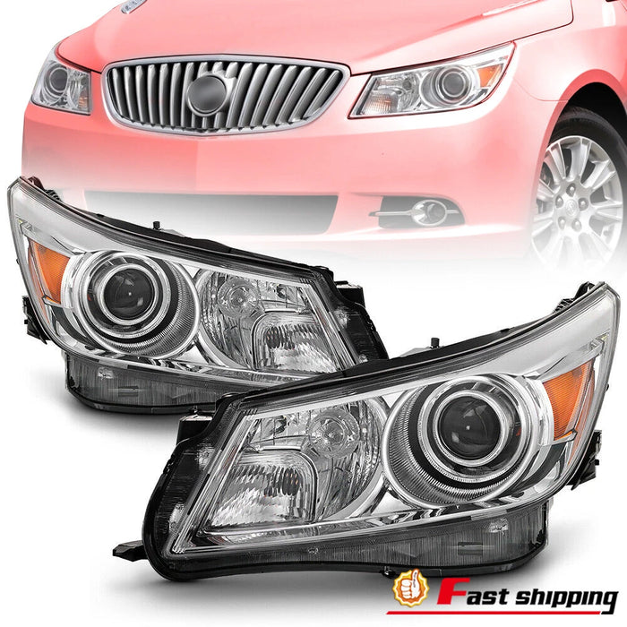2010–2013 Buick LaCrosse HID Headlight Assembly Pair