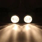 Pair Front Fog Light Lamp Fit Infiniti G25 G37 Q70 Sedan 2010 2011 2012 13&2014