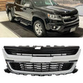 For 2015-2020 Chevrolet Colorado Front Upper Grille Grill W/Chrome Trim 84408363
