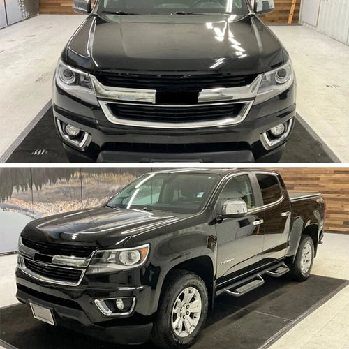 For 2015-2020 Chevrolet Colorado Front Upper Grille Grill W/Chrome Trim 84408363