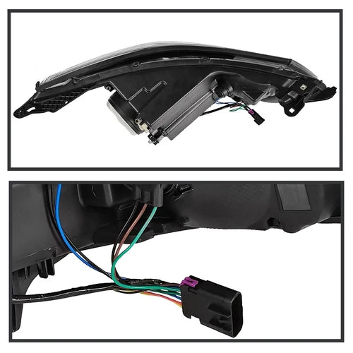 Fit 2010 2011 2012 2013 Buick LaCrosse HID Headlights Headlamps Left+Right Pair