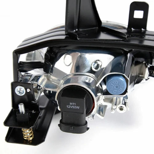 For Honda Accord 2008-2010 Front Bumper Upper Grille Fog light Kit &Bracket 7PCS